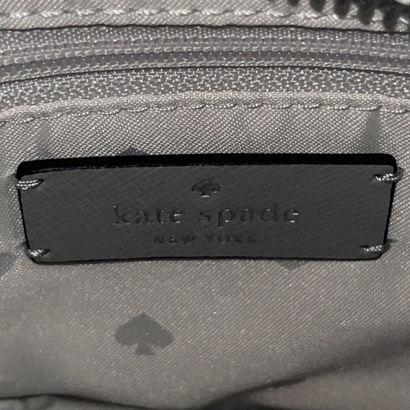 ♠️ kate spade Staci Saffiano Colorblock Medium Satchel Crossbody Bag, Gray Multi - Picture 14 of 16